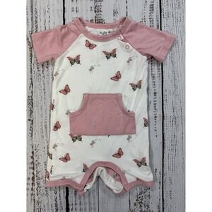 Kyte Baby Shortall Romper 6-12m Butterfly